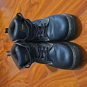 Dr. Martens AirWair Industrial Winch NS Soft Toe Protective Dark Brown Unisex